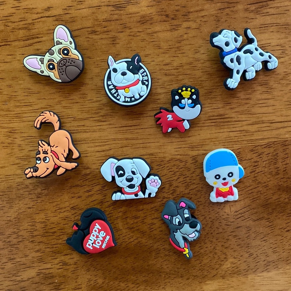 Crocs Jibbitz Shoe Charms • Dogs & Puppy Love